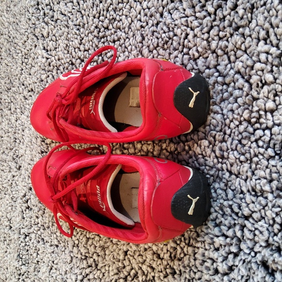 PUMA Drift Cat 4 Ferrari CARBON RED/WHITE SHOE SIZE 11 - Picture 4 of 5